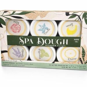 Scented Spa Doughs Set - Lemon, Orange, Lavender, Peppermint | New in Box 🍋🍊